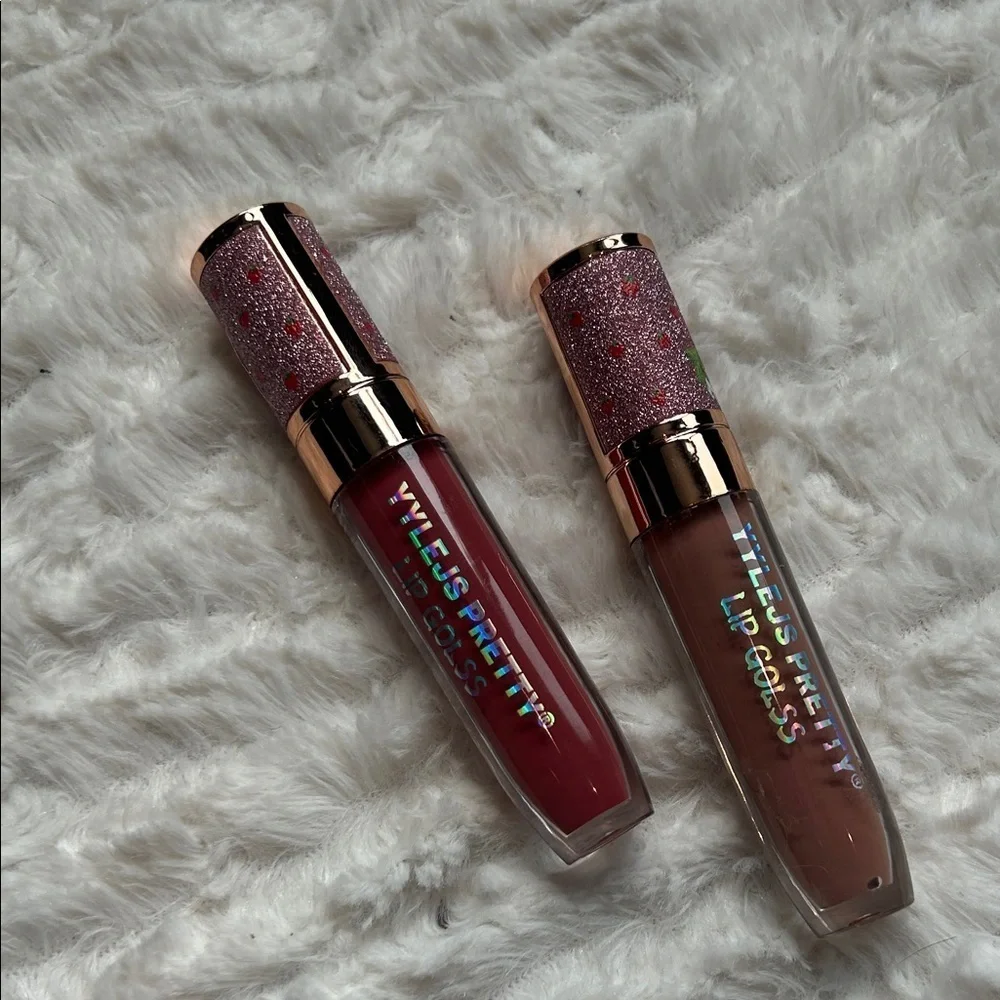 Lip Gloss Set - Red and Brown Shades
